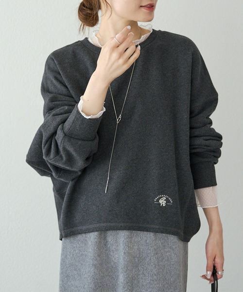 セール】サイドリブスウェットプルオーバー（スウェット）｜PUAL