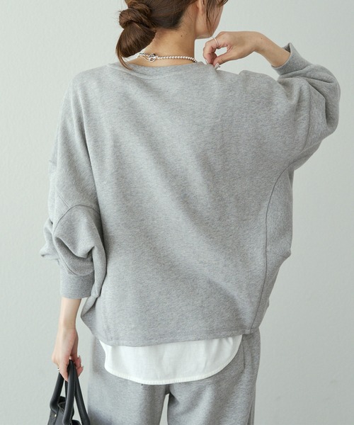 セール】サイドリブスウェットプルオーバー（スウェット）｜PUAL