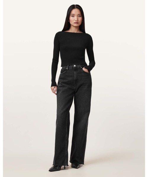 ALLSAINTS(オールセインツ)の「HERA JUMPER | HERA ニット・セーター(ニット/セーター・レディース・ブラック・XS/S/M)」の4枚目の写真