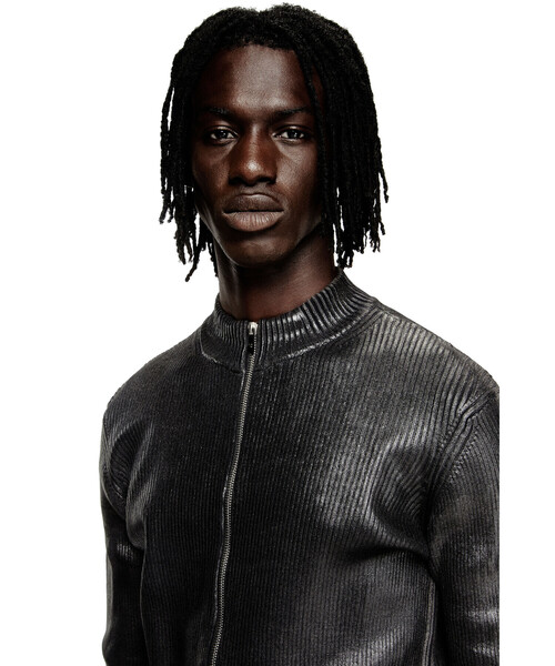 こ*い様 DIESEL ジップカーディガン メンズ ジップカーディガン K-DARGY-D（カーディガン/ボレロ）｜DIESEL