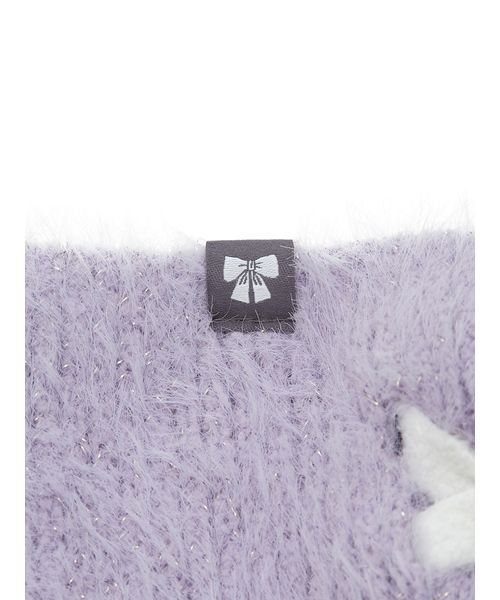 gelato pique（ジェラートピケ）の「レッグウォーマー（レッグウォーマー・レディース・ダークグレー/ライトグレー/パープル・F）」の7枚目の写真