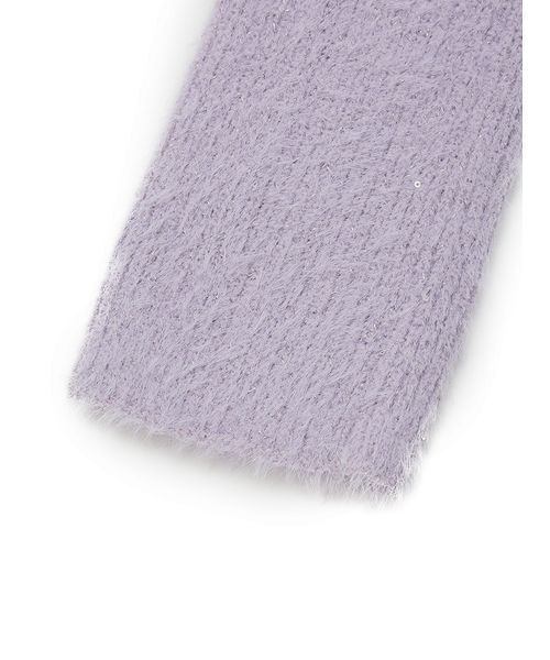 gelato pique（ジェラートピケ）の「レッグウォーマー（レッグウォーマー・レディース・ダークグレー/ライトグレー/パープル・F）」の9枚目の写真