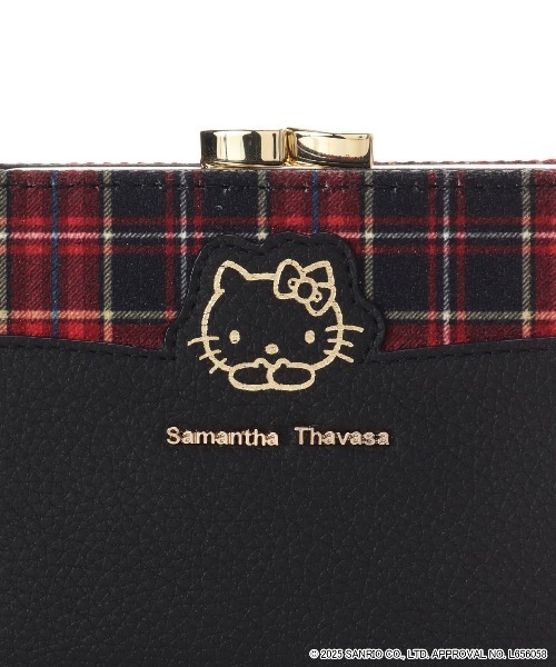 Samantha Thavasa(サマンサタバサ)の「「ハローキティ」コレクション 口金折財布(財布・レディース・ホワイト/ブラック・FREE)」の8枚目の写真