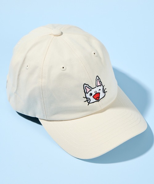 salle de bal（サルデバル）の「【 ノンタン 】 ベースボールキャップ　WNI（キャップ・レディース・ネイビー/アイボリー/ブラック/ピンク・FREE）」の3枚目の写真