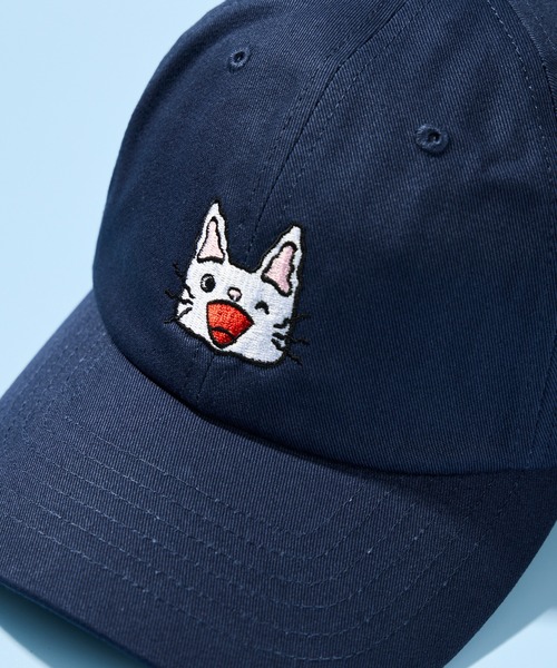 salle de bal（サルデバル）の「【 ノンタン 】 ベースボールキャップ　WNI（キャップ・レディース・ネイビー/アイボリー/ブラック/ピンク・FREE）」の6枚目の写真