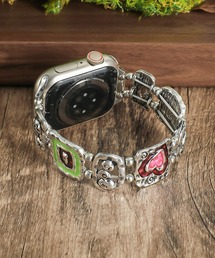 LUON(ルオン)のLUON / Apple Watch Band /カラーバンド ブレスレット風  アップルウォッチ バンド(デジタル腕時計)