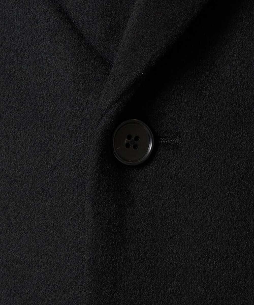 a.v.v（アーヴェヴェ）の「ウールライトビーバーチェスターコート（チェスターコート・メンズ・ダークグレー/ブラック・46/48/50）」の14枚目の写真