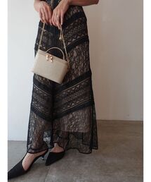 LAGUNAMOON | LADYラメバニティバッグ(ハンドバッグ)