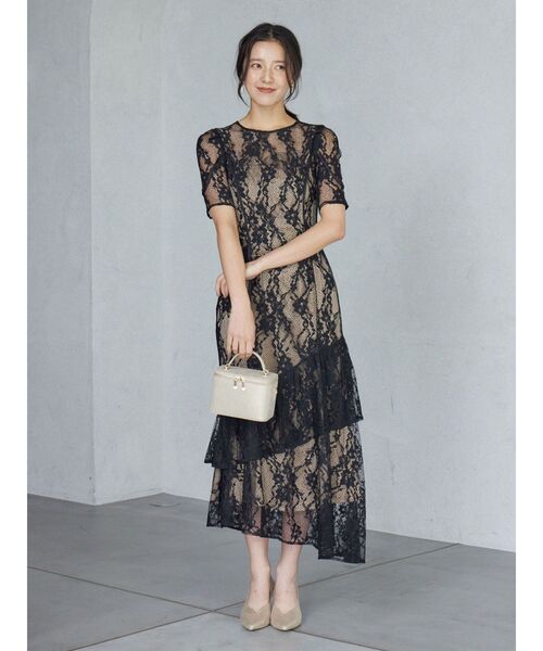 LAGUNAMOON（ラグナムーン）の「LADYラメバニティバッグ（ハンドバッグ・レディース・ゴールド/ブラック・FREE）」の12枚目の写真