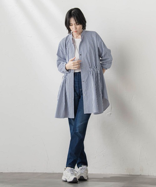 la.f…(ラエフ)の「【WEB限定】ぐーんと伸びるデニムレギパン≪洗濯機で洗える≫(デニムパンツ・レディース・ネイビー/ブラック・7号/11号/9号)」の19枚目の写真