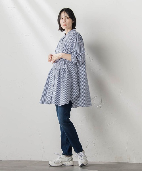 la.f…(ラエフ)の「【WEB限定】ぐーんと伸びるデニムレギパン≪洗濯機で洗える≫(デニムパンツ・レディース・ネイビー/ブラック・7号/11号/9号)」の20枚目の写真