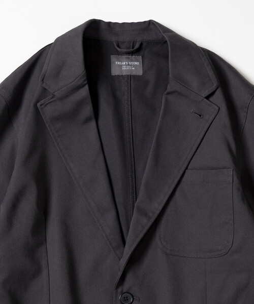 フリークスストア SOLOTEX 2Bセットアップ L 黒 FREAK'S STORE/2Bジャケット リラックスフィット セットアップ Fabric