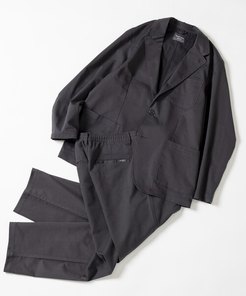 FREAK'S STORE(フリークスストア)の「SOLOTEX 2Bジャケット セットアップ /イージーパンツ(テーラードジャケット・メンズ・ベージュ/チャコールグレー/ブラック/ネイビー・SMALL/MEDIUM/LARGE/X-LARGE)」の17枚目の写真