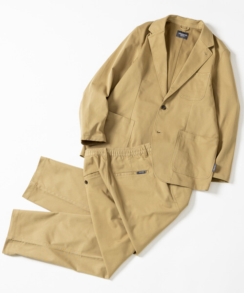 FREAK'S STORE(フリークスストア)の「SOLOTEX 2Bジャケット セットアップ /イージーパンツ(テーラードジャケット・メンズ・ベージュ/チャコールグレー/ブラック/ネイビー・SMALL/MEDIUM/LARGE/X-LARGE)」の21枚目の写真