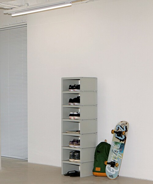 bpr BEAMS(ビーピーアール ビームス )の「RARERAW / PO STACKING SHELF MINI DESIGNED BY POST STANDARD(家具・レディース・ブルー/オレンジ/イエロー/ライトグレー/グリーン・ONE SIZE)」の2枚目の写真