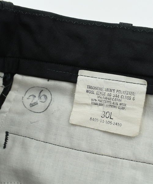 MILITARY（ミリタリー）の「【USED】’82 U.S.ARMY オフィサー トラウザーズ スラックスパンツ（スラックス・メンズ・オリーブ・MEDIUM）」の4枚目の写真