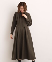 品よくまとう、大人のシャツワンピース