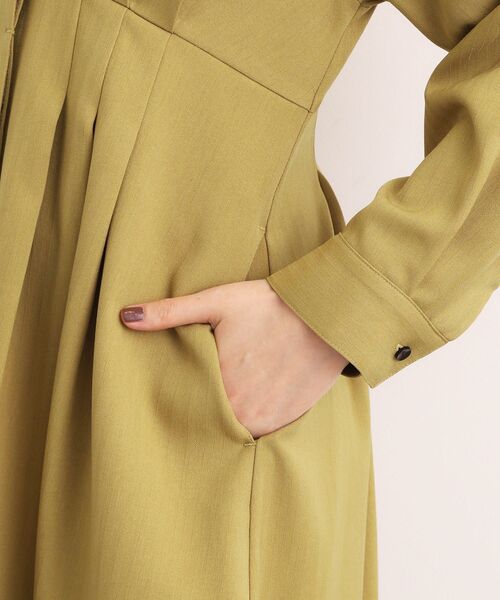 grove(グローブ)の「品よくまとう、大人のシャツワンピース(ワンピース・レディース・ブラック/ブラウン系その他/マスタード・02/03/04/01/05)」の10枚目の写真
