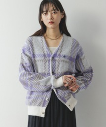 BEVERLY HILLS POLO CLUB | BEVERLY HILLS POLO CLUB/チェックニットカーディガン(ニット/セーター)