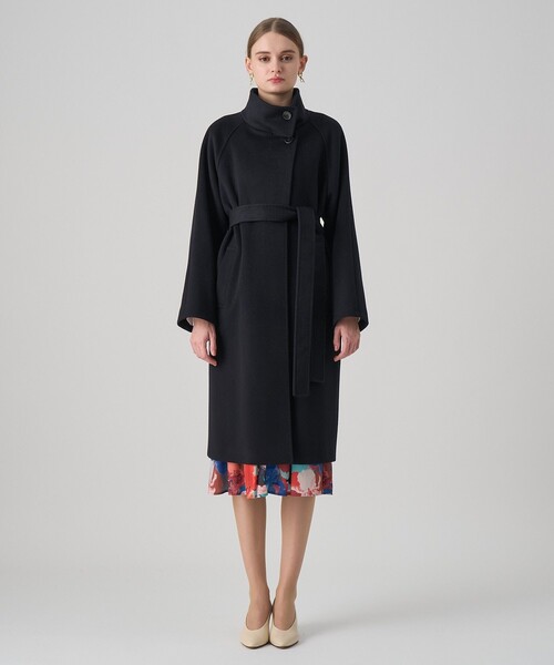 専用♡アナイ カシミヤ入り アメブロファッショントップブロガー着用コート♡ ANAYI（アナイ）の「カシミヤコンリバーフード コート（その他アウター