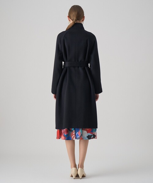 カシミヤ混スタンドカラーコート（その他アウター）｜ANAYI（アナイ