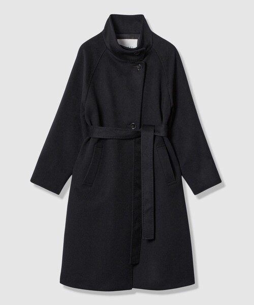 カシミヤ混スタンドカラーコート（その他アウター）｜ANAYI（アナイ