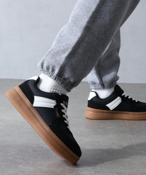 K-SWISS(ケースイス)の「【K-SWISS/ケースイス】レディース 厚底 ローカット スニーカー(スニーカー・レディース・ブラック/ホワイト/ブラウン・24.5cm/22.5cm/23cm/23.5cm/24cm)」の5枚目の写真