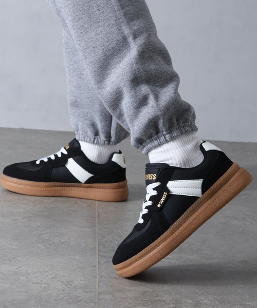 K-SWISS(ケースイス)の「【K-SWISS/ケースイス】レディース 厚底 ローカット スニーカー(スニーカー・レディース・ブラック/ホワイト/ブラウン・24.5cm/22.5cm/23cm/23.5cm/24cm)」の15枚目の写真