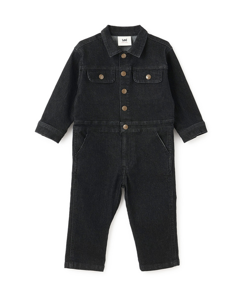 petit main(プティマイン)の「【Lee】オールインワン(つなぎ/オールインワン・キッズ・ブルー/チャコール・L/M/S)」の6枚目の写真