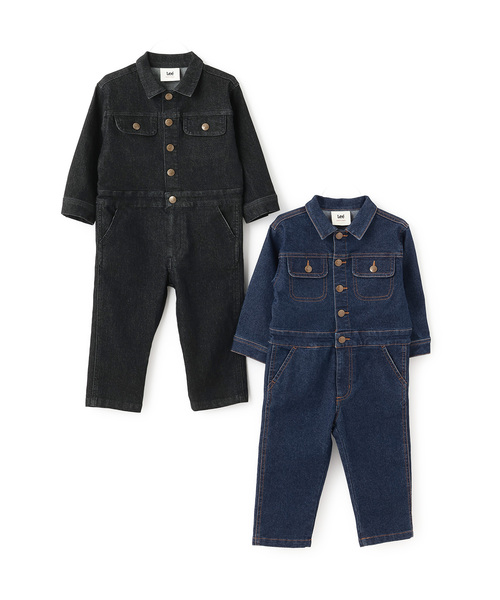 petit main(プティマイン)の「【Lee】オールインワン(つなぎ/オールインワン・キッズ・ブルー/チャコール・L/M/S)」の15枚目の写真