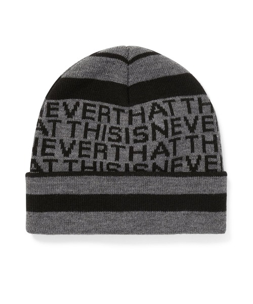 Striped Jacquard Beanie（ニットキャップ/ビーニー