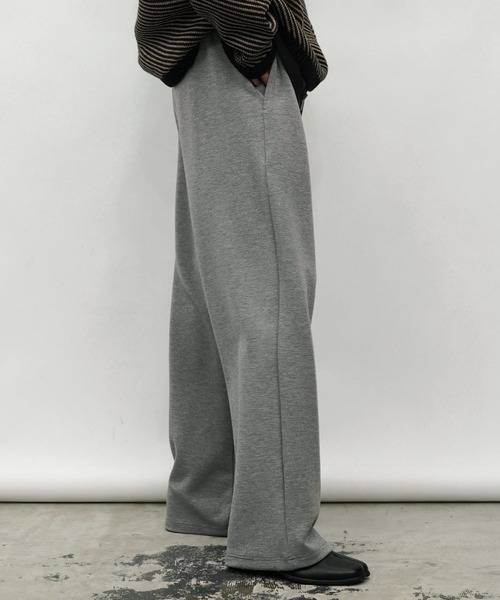 Aphlotus(アプロタス)の「ワイドスウェットパンツ(スウェットパンツ・メンズ・グレー/ブラック・SMALL/LARGE/MEDIUM)」の22枚目の写真