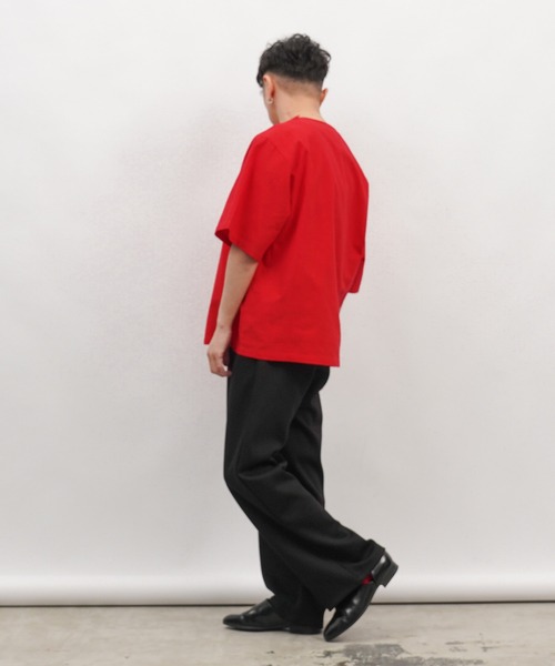 Aphlotus(アプロタス)の「ワイドスウェットパンツ(スウェットパンツ・メンズ・グレー/ブラック・SMALL/LARGE/MEDIUM)」の14枚目の写真