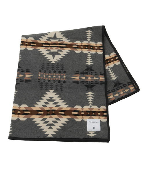PENDLETON(ペンドルトン)の「【PENDLETON】WOOL BLANKET(ブランケット・レディース・チャコールグレー・FREE)」の4枚目の写真