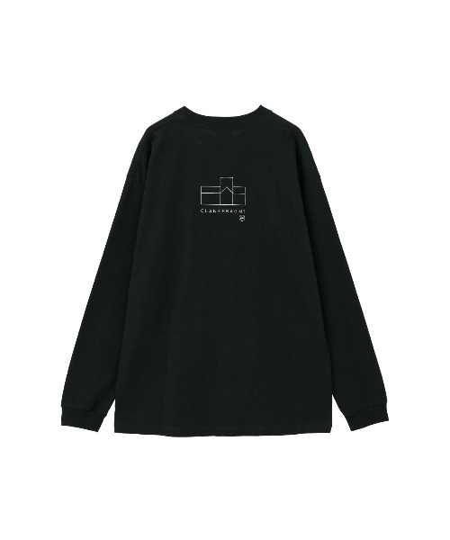 CLANE（クラネ）の「CLANE x FRGMT LONG TEE（Tシャツ/カットソー・レディース・ホワイト/ブラック・M/L）」の13枚目の写真