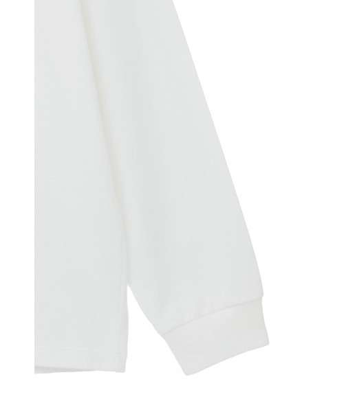 CLANE（クラネ）の「CLANE x FRGMT LONG TEE（Tシャツ/カットソー・レディース・ホワイト/ブラック・M/L）」の9枚目の写真