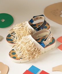 JUCO. | あなたのくせっ毛サンダル_Blue×White sole(サンダル)