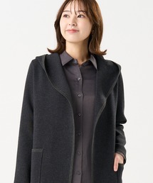新品タグ付き　ジャスグリッティー　フードコーディガン 新品タグ付き☆ JUSGLITTY FOXファー付コーディガン 【公式通販】
