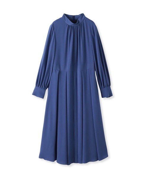 Viaggio Blu（ビアッジョブルー）の「ボウタイワンピース≪手洗い可能≫（ワンピース・レディース・ネイビー/ブルー系その他・S/M/L）」の22枚目の写真