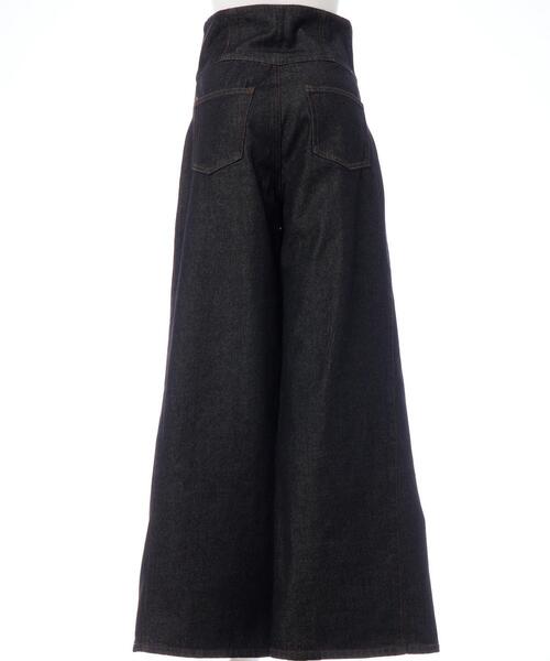 INGNI SOELA（イングソエラ）の「【INGNI　SOELA】2Wayハイウエストデニムパンツ(セットアップ対応)／WEB限定（デニムパンツ・レディース・ブラック/インディゴブルー・S/M）」の18枚目の写真