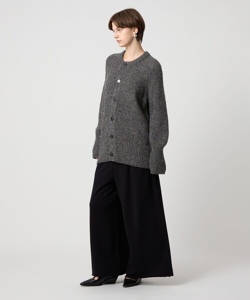 ASTRAET（アストラット）の「＜ASTRAET＞3G アイレット カーディガン（カーディガン/ボレロ・レディース・グレー系/ダークグリーン・FREE）」の4枚目の写真