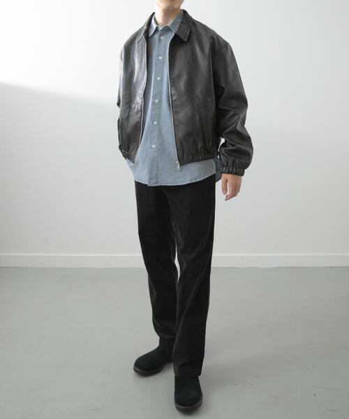 セール】F.L. ジップアップ ジャケット（ライダースジャケット  