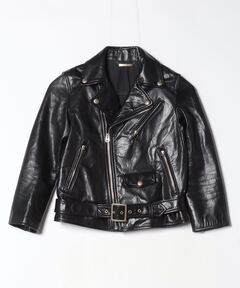 ブランド古着】ダブルライダースレザージャケット バイカージャケット