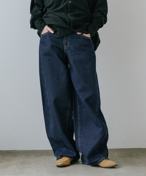 Levi's スーパーバギー バレルジーンズ【31/30】バギーデニム LEVI'S/リーバイス スーパーバギーバレル デニムパンツ ワイド（デニム