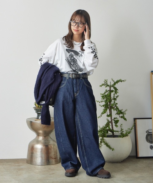 LEVI'S/リーバイス スーパーバギーバレル デニムパンツ ワイド