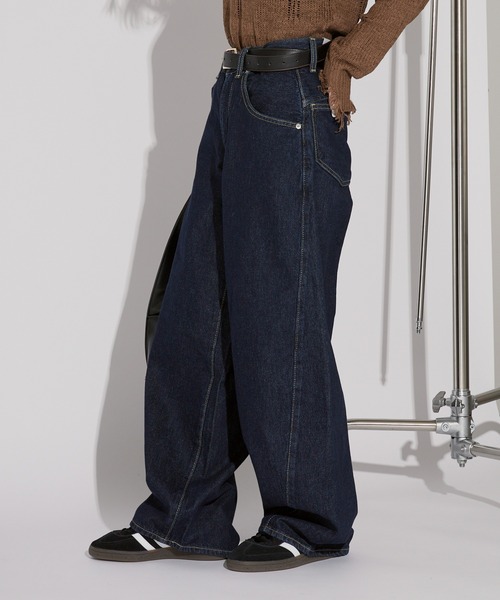 LEVI'S/リーバイス スーパーバギーバレル デニムパンツ ワイド（デニム