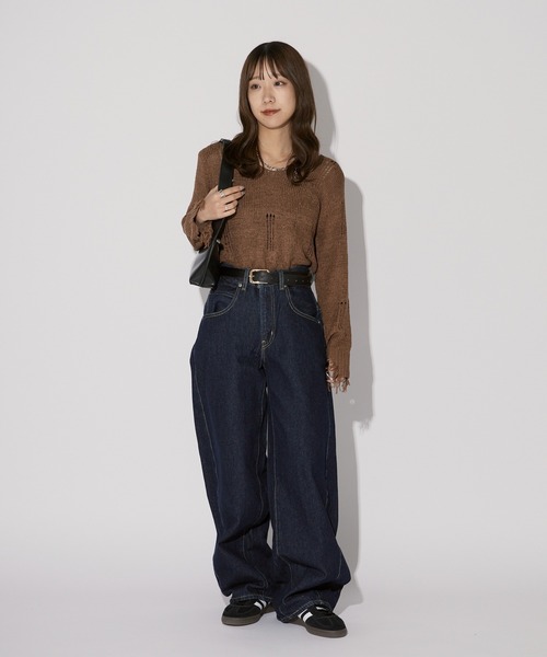 LEVI'S/リーバイス スーパーバギーバレル デニムパンツ ワイド 2026年