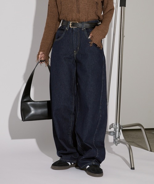 LEVI'S/リーバイス スーパーバギーバレル デニムパンツ ワイド（デニム