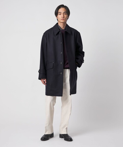 Mackintosh（マッキントッシュ）｜ステンカラーコート（ブルー系