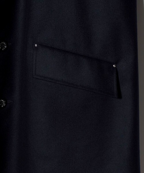 Mackintosh(マッキントッシュ)の「【別注】<MACKINTOSH>HUMBIE SL ハンビー スリム/ステンカラーコート(ステンカラーコート・メンズ・ネイビー・40/38/36)」の13枚目の写真